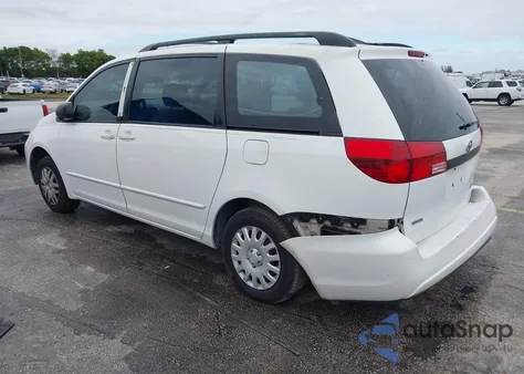 2005 Toyota Sienna Ce z USA, uszkodzony, nr VIN 5TDZA23C35S355089